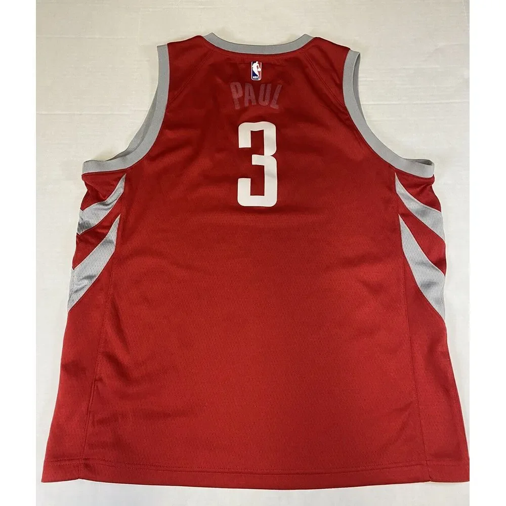 Nike Houston Rockets Chris Paul #3 NBA Basketball Jersey Mens Size XL‎ Red - Picture 11 of 16